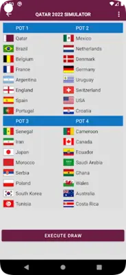 Qatar 2022 World Cup simulator android App screenshot 22