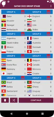 Qatar 2022 World Cup simulator android App screenshot 23