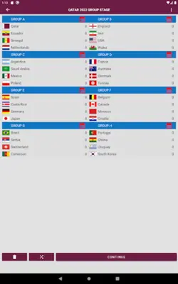 Qatar 2022 World Cup simulator android App screenshot 7